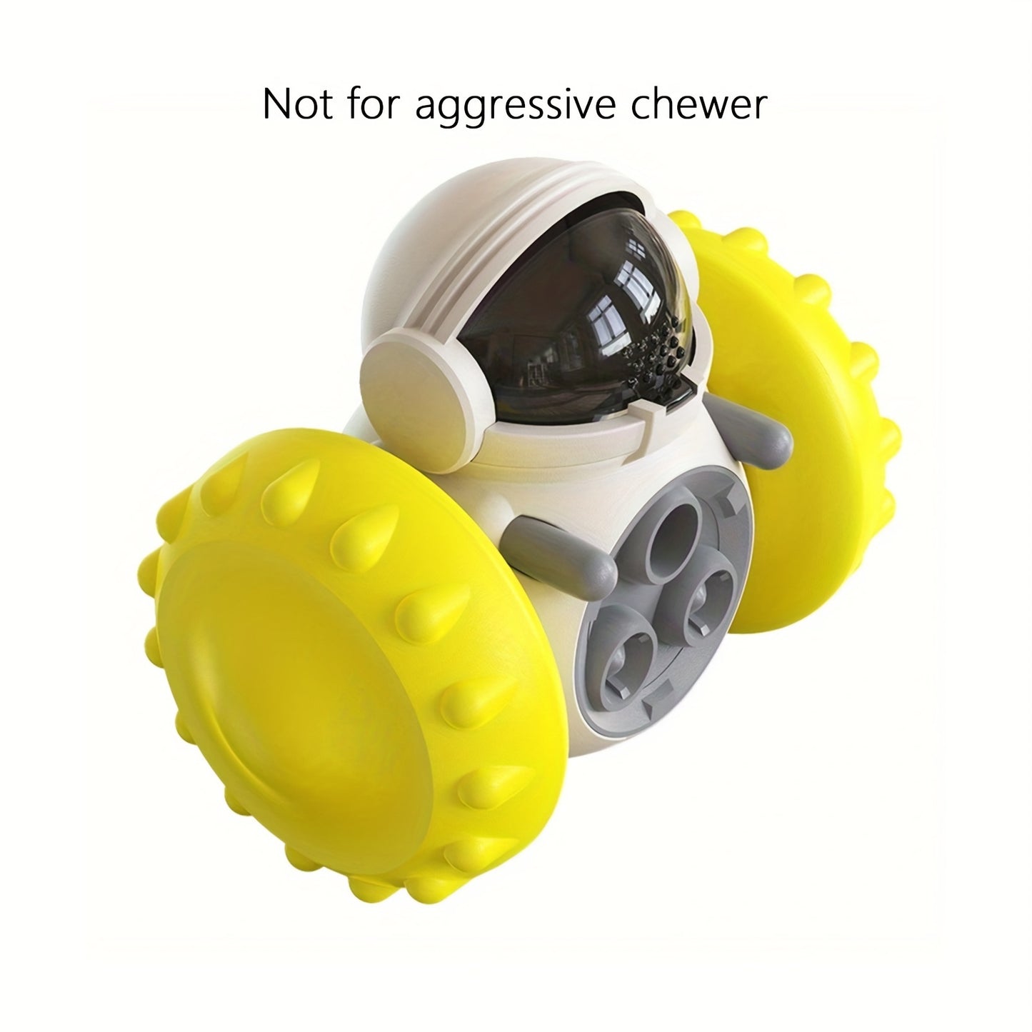 1pc Leak-Proof Interactive Pet Toy for Dogs - Tumbler Puzzle for Fun Training and Teeth Cleaning