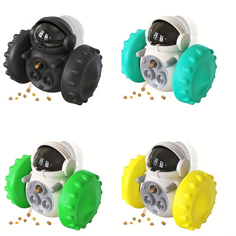 1pc Leak-Proof Interactive Pet Toy for Dogs - Tumbler Puzzle for Fun Training and Teeth Cleaning