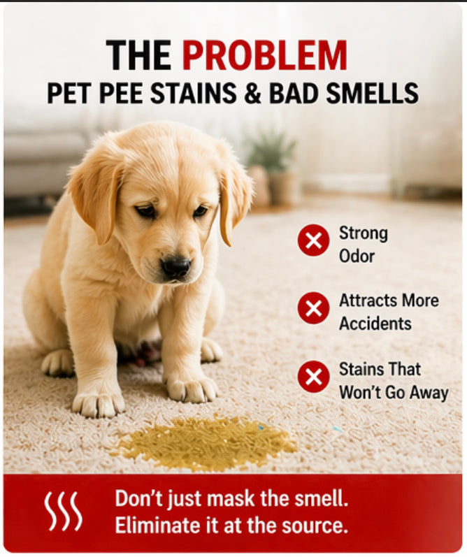 HappiestPet™ Pet Stain & Odor Remover