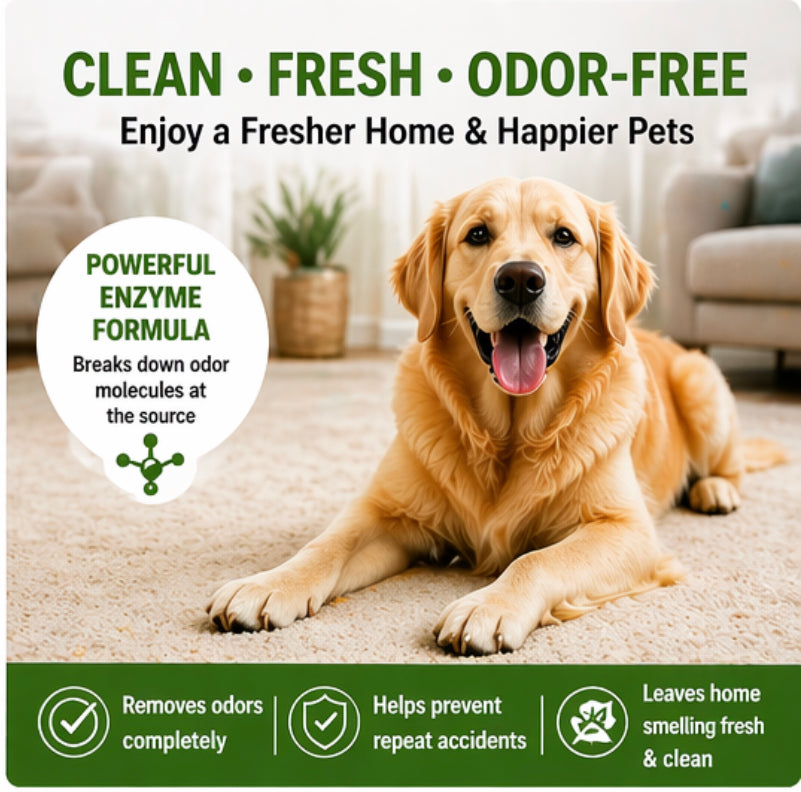 HappiestPet™ Pet Stain & Odor Remover