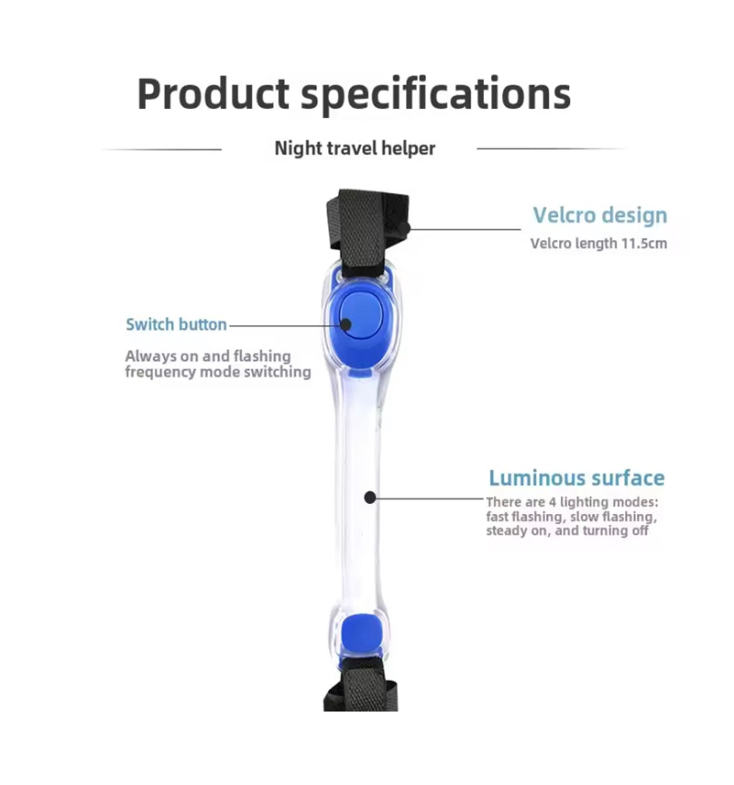 HappiestPet™ LED Safety Collar for Night Walks