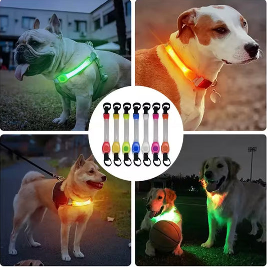 HappiestPet™ LED Safety Collar for Night Walks