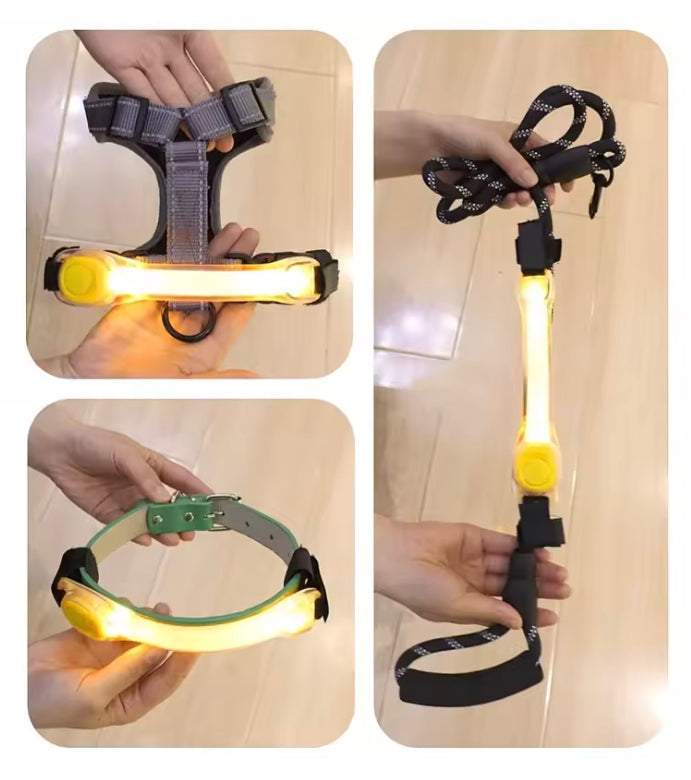 HappiestPet™ LED Safety Collar for Night Walks